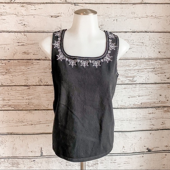 Black Windridge Cheryl Nash top - Picture 1 of 4